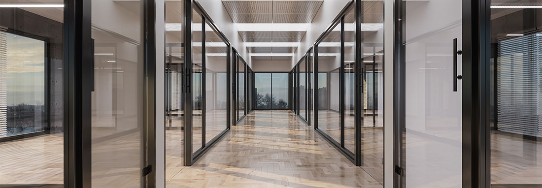 glass doors for offices